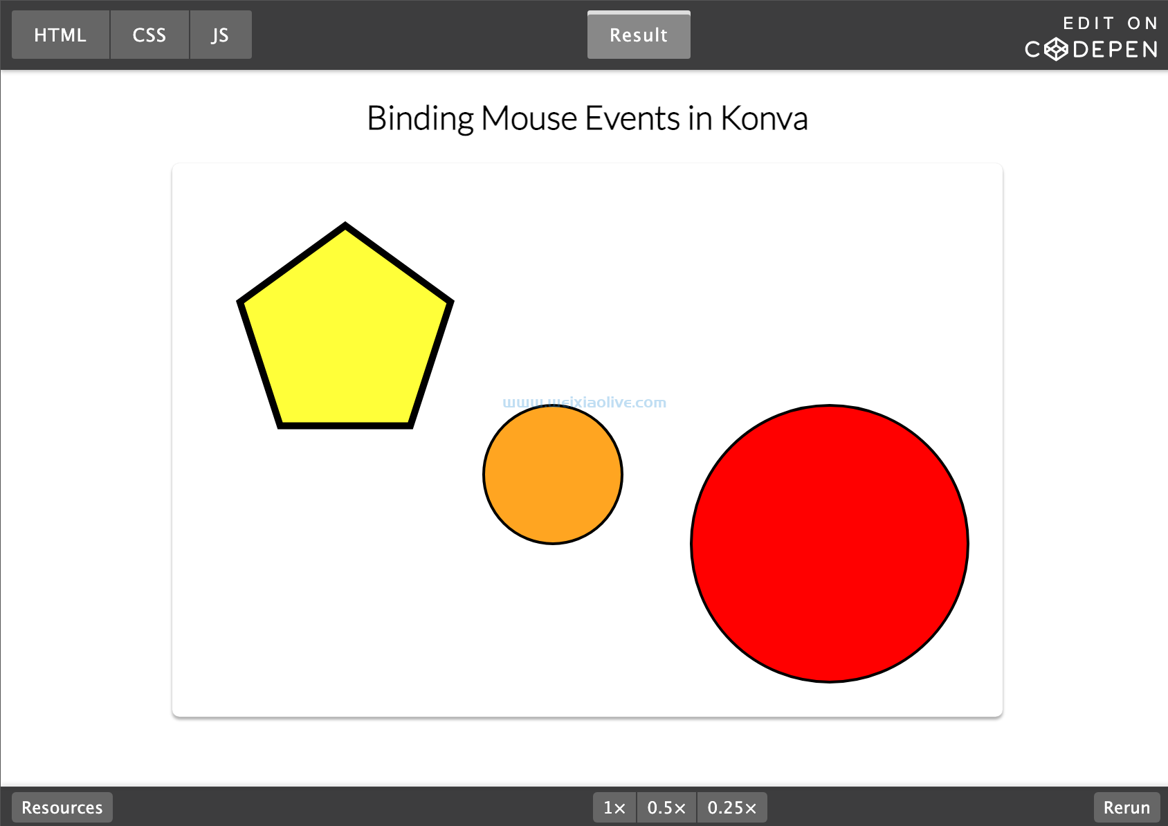 使用Konva操作 HTML5 Canvas：第5部分