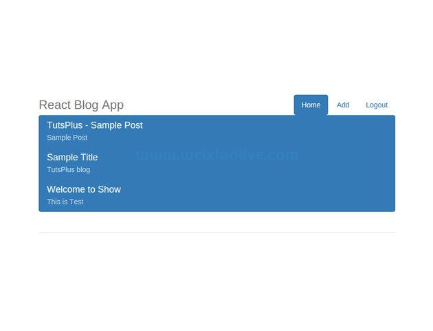 使用React创建博客应用：添加和显示帖子  第1张