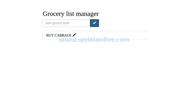 使用Angular创建杂货清单管理器：管理物品  第1张