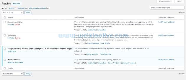 WooCommerce创建插件：将产品简短描述添加到存档页面