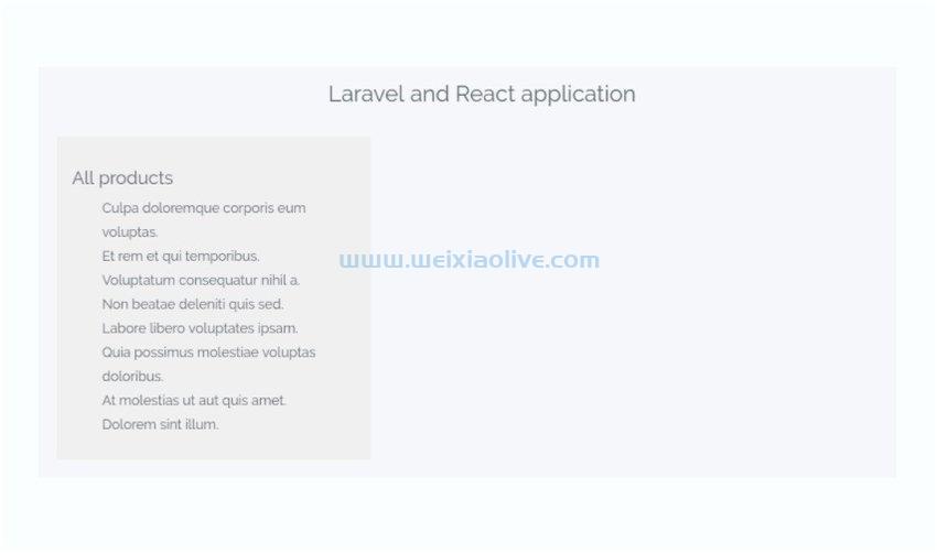 使用Laravel后端构建React应用程序：React  第1张