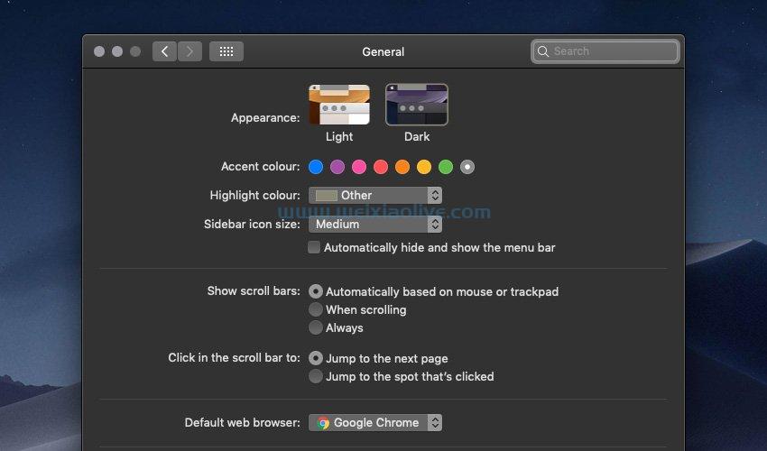 检测用户是否在他们的 Mac 上启用了“黑暗模式”  第1张