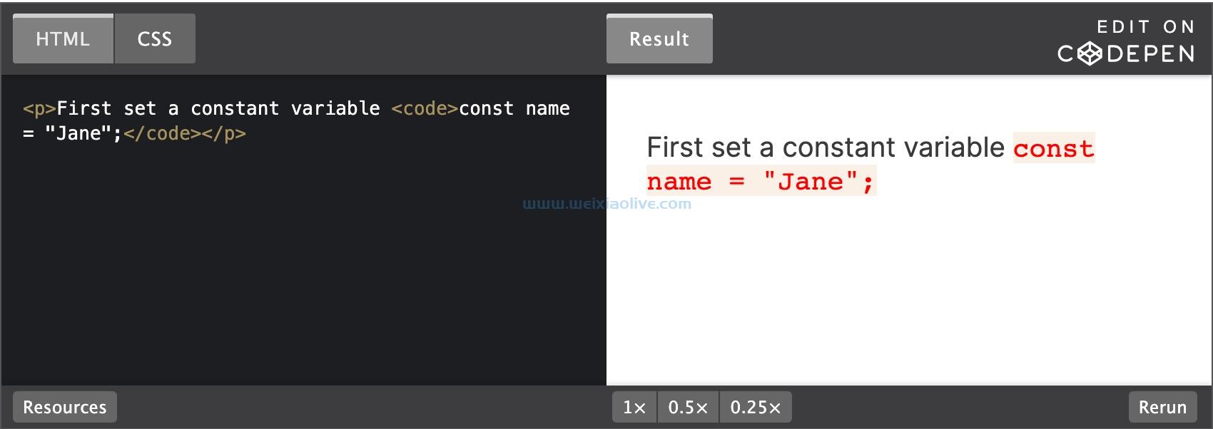HTML 元素：code  第1张