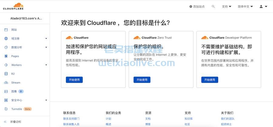 cloudflare域名CDN解析教学