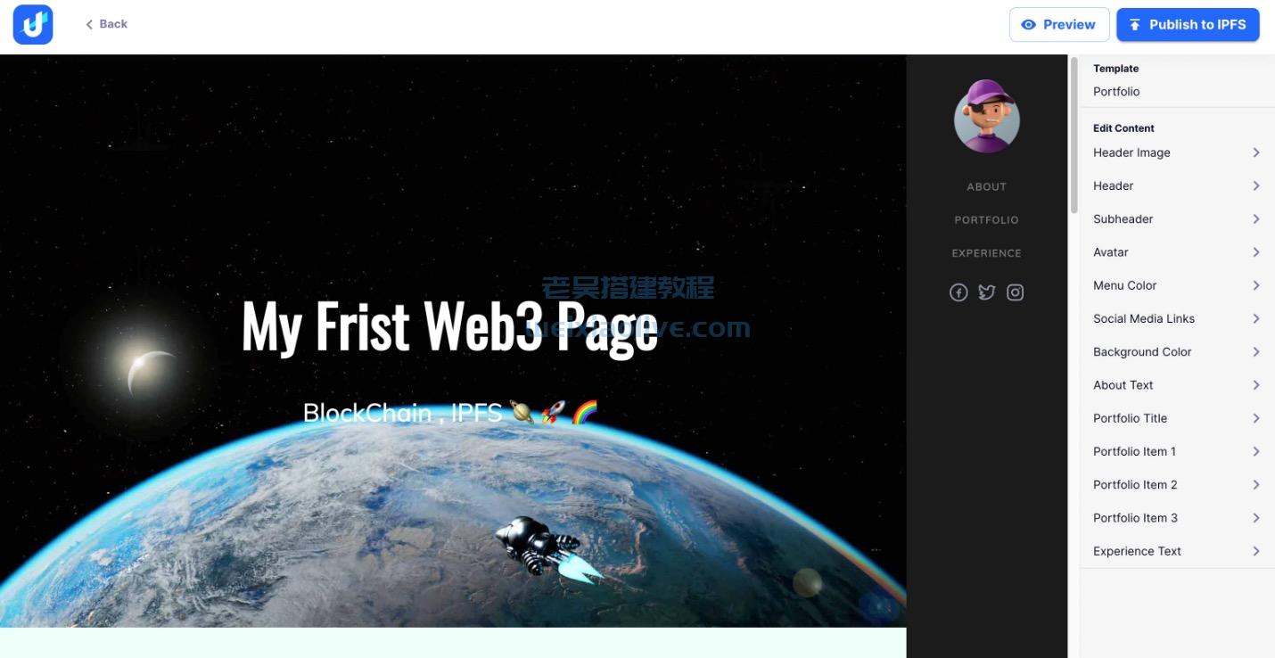 0基础搭建WEB3.0网站  第10张