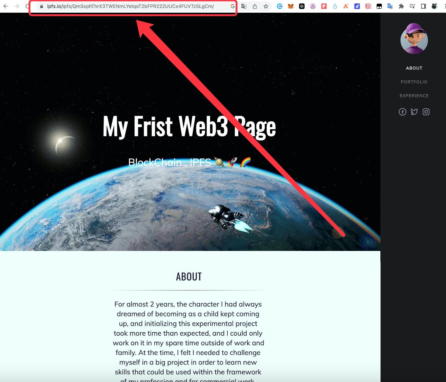 0基础搭建WEB3.0网站  第12张