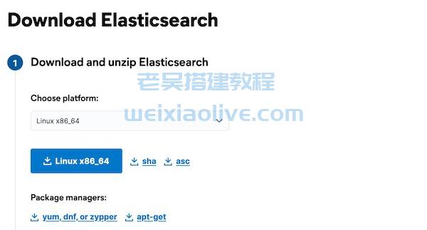 Linux系统 Elasticsearch 安装文件及教程（安装ES）