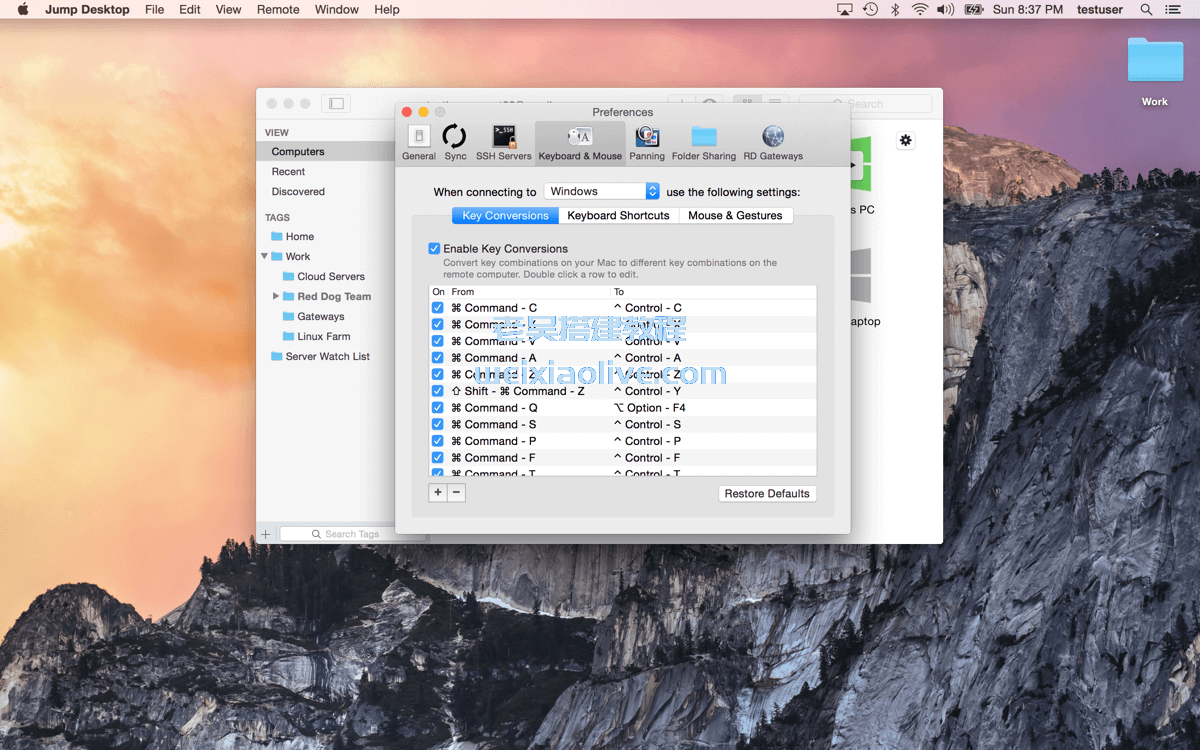 MAC电脑远程桌面登陆软件Jump Desktop 8.9.23 for Mac  第2张