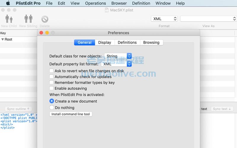 Plist文档编辑工具listEdit Pro for Mac 1.9.6免激活版  第2张