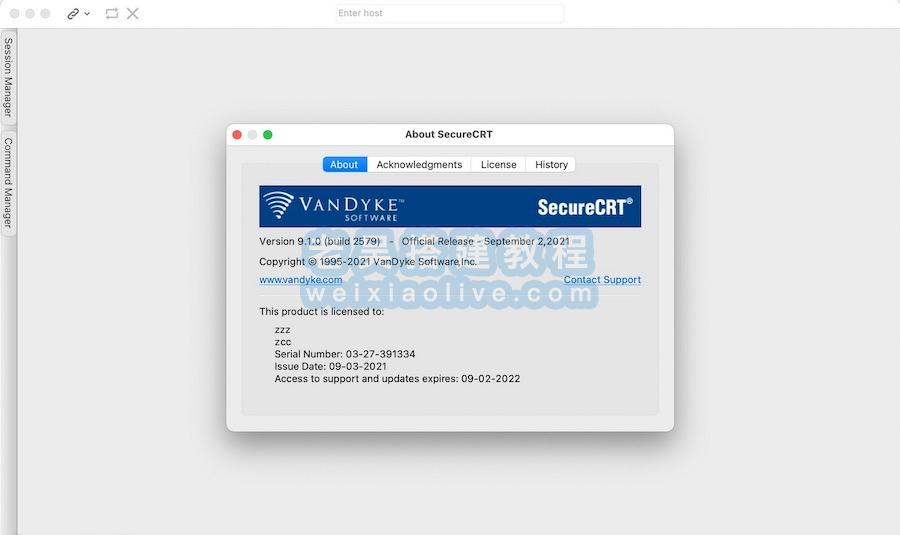 SSH终端仿真工具SecureCRT for Mac 9.5 免激活版  第2张